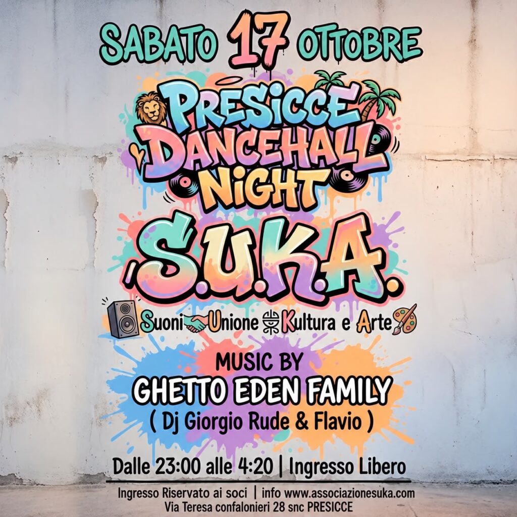 PRESICCE DANCEHALL NIGHT